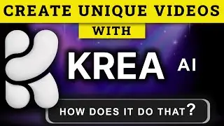 KREA Tutorial - How To Create Unique Videos in KREA