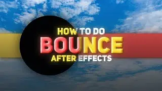 ZIX TUTORIAL | After Effects Bounce