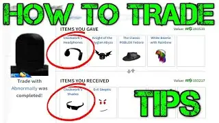 How To Trade On Roblox | PREMIUM : ONLY LIMITED ITEMS THO