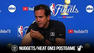 Coach Erik Spoelstra Reacts To Nuggets/Heat Game 3 | 2023 NBA Finals