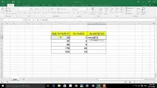 How to use int and mod Function in ms excel What do the MOD and INT function  find the MOD value in