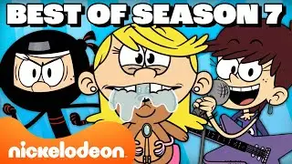 Best of Loud House Season 7 - Top Moments, Missions, + More! | 50 Minute Compilation | @Nicktoons