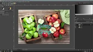 Gimp | Аналог фотошоп | Инструмент штамп | Работа с текстом | Урок 4