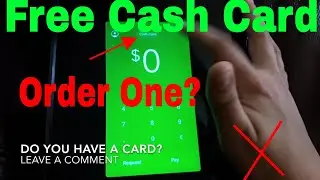 ✅  How To Order A Free Cash App Cash Card by Square 🔴