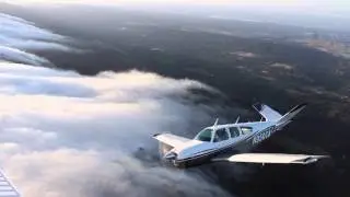 BE35 Beechcraft Bonanza Air to Air