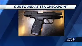 Gun found at TSA checkpoint