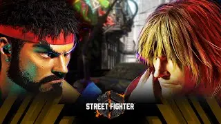 Street Fighter 6 - Ryu Vs Ken (Very Hard) ~ Level 8