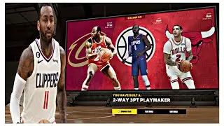 CRAZY 2 WAY 3PT PLAYMAKER BUILD NBA 2K23 NEXT GEN (ALL AROUND POINT GUARD BUILD NBA 2K23 NEXT GEN)