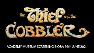 The Thief & the Cobbler Q&A at The Academy Museum June 2024