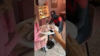 Barbie Asked to Customize IPhone for her when she on a day with SPIDER MAN 😳| Ange_Cope