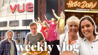 OUR FIRST WEEKLY VLOG! Deadpool & Wolverine Cinema Date, Hello Dolly At London Palladium & Book Haul