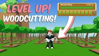 Roblox Farmstead Woodcutting | Fast Skill Level Increase Tutorial!