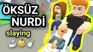 Veledler Robloxda Nurdiyi kaçırıp evlat ediniyor 🔥✨️// Roblox: Adopt Me