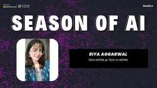 Introduction to Azure AI | Season of AI | Riya Aggrawal