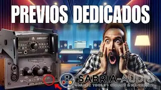 🔴PREVIOS de MICRÓFONO e INSTRUMENTO SABRIA-AUDIO PRODUCCIÓN MUSICAL MEZCLA Y MASTERING