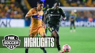 Tigres UANL vs. Columbus CONCACAF Champions Cup Highlights | FOX Soccer