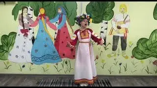 РНП «Венки». Исп. солистка ансамбля народной песни «Русские праздники» Доминика Кейзерова 10 лет