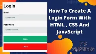 How To Create Login Form In HTML  CSS and JavaScript || Make Sign In Form Design JavaScript 2021