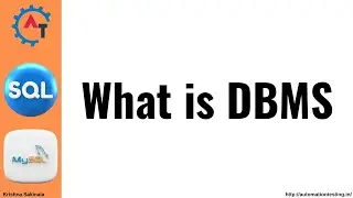 1. Understanding DBMS: SQL Tutorial for Beginners | Introduction to Database Management Systems