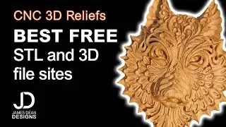 Best free and paid for STL and 3D model sites - CNC relief carvings