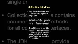 What is Collection Interface in Java ? #youtubeshorts #shorts #javatutorial #collection