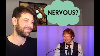 Ed Sheerans Public Speaking Skills | Reaction & Analysis