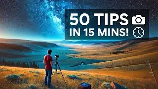 Master Landscape Photography: 50 Tips in Just 15 Minutes! 🌄📸