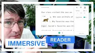 Improve Reading & Writing with The immersive reader (Accessibility First)