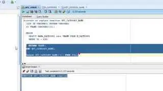 How To Create Function in Oracle Database