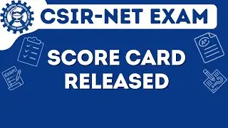 CSIR-NET Score Card Released | Check Your Score | All 'Bout Chemistry