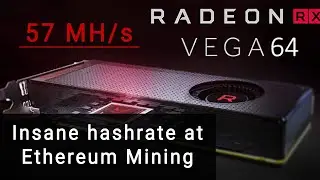 Extreme hashing : Rx Vega 64 Overclocking for Ethereum Mining