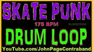 PRACTICE LOOP Skate Punk Drum 175 bpm Tool Track