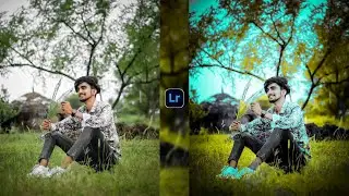 Lightroom yellow and blue colour photo editing | photo editing kaise kare Lightroom me | lr editing