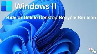 How to Hide or Delete Recycle Bin icon from Desktop in Windows 11