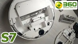 ROBOT vacuum CLEANER 360 S7 – HOW to PARSE WHAT's INSIDE, LIDAR, CHASSIS, MOTORS