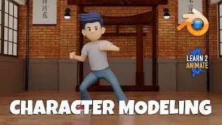 Unlock Your Creativity: 3D Character Modeling Tutorial! 3D Modeling Blender tutorial