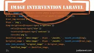 Image Intervention integration in Laravel || Just Laravel || justlaravel.com