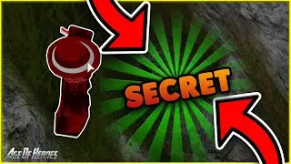 SECRET CAVE FOUND IN AGE OF HEROES ROBLOX!