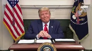 President Trump Participates in a Thanksgiving Video Teleconference with Members of the Military