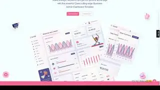 Glare - Soft Bootstrap Admin Dashboard saas admin admin template Website Builder