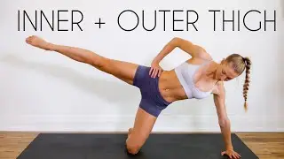 10 min INNER & OUTER THIGH BURN Workout (No Equipment)