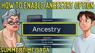 Summertime Saga ANCESTRY OPTION | Golden Compass ANCESTRY OPTION | How to find ANCESTRY OPTION | ROZ