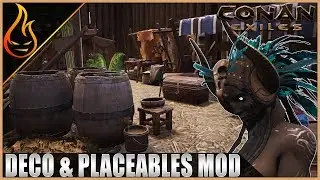 Conan Exiles Deco & Placeables By Asghaard Mod Spotlight