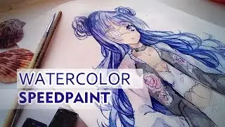 { WATECOLOR Speedpaint }