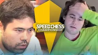 Sometimes, Even The Top Players Miss Tactics | Hikaru vs Magnus | Speed Chess 2022