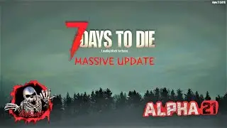 7 DAYS TO DIE  Alpha 21  Day One.. Stumbled in to Lev3 Military Base🤦‍♂️