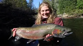 48-HOUR STEELHEAD Float Trip Catch & Cook // Fishing for Steelhead Trout in Upper Peninsula MI