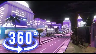 360 VR | Stylized Sci Fi Futuristic City | Made With Unity 3D