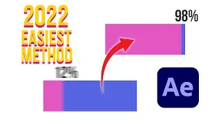 Animated Progress Bar In After Effects 2022 (easiest method)