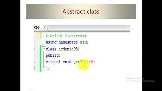 what is virtual function|abstract vs concrete classes|difference between abstract and concrete class